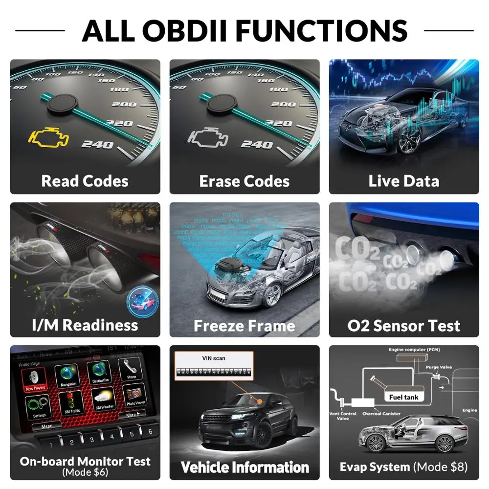 Launch X431 Crp 909 Pro 909e Scanner Crp909 Crp909x Obd2 Auto Car Scanner Full Systems Electronics Diagnostic Scan Tool