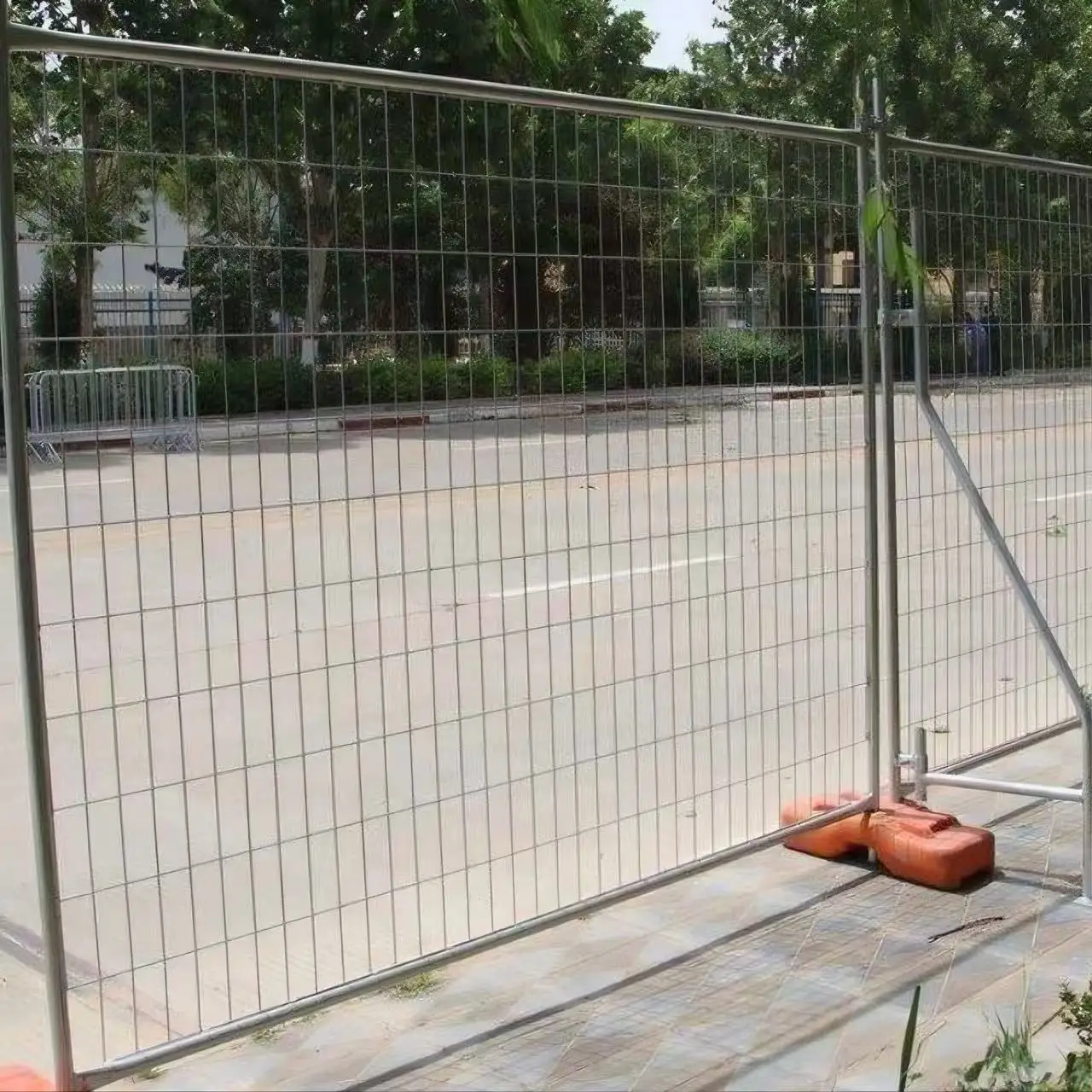 YC Hot Selling Australia Temporary Fence Industrial Grade Temporary Chain  Link Fencing Cost-effective Portable Temporary Fence