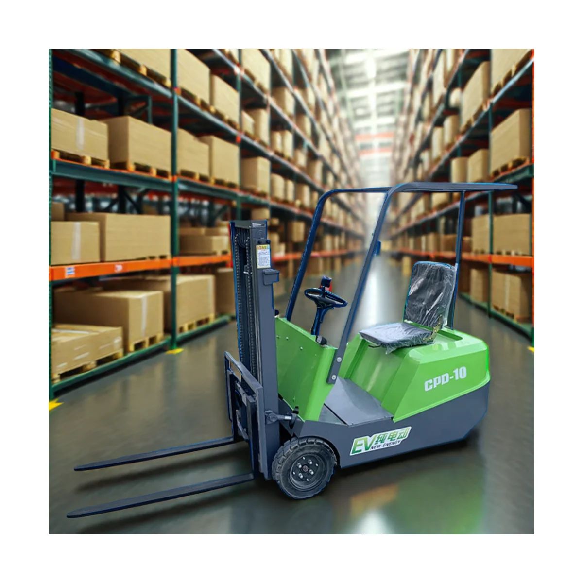 2024 China Electric Forklift Factory Price Electric Pallet Stacker 1ton 1.5ton 2ton 3m 5m  Warehouse Farm Forklift for sale