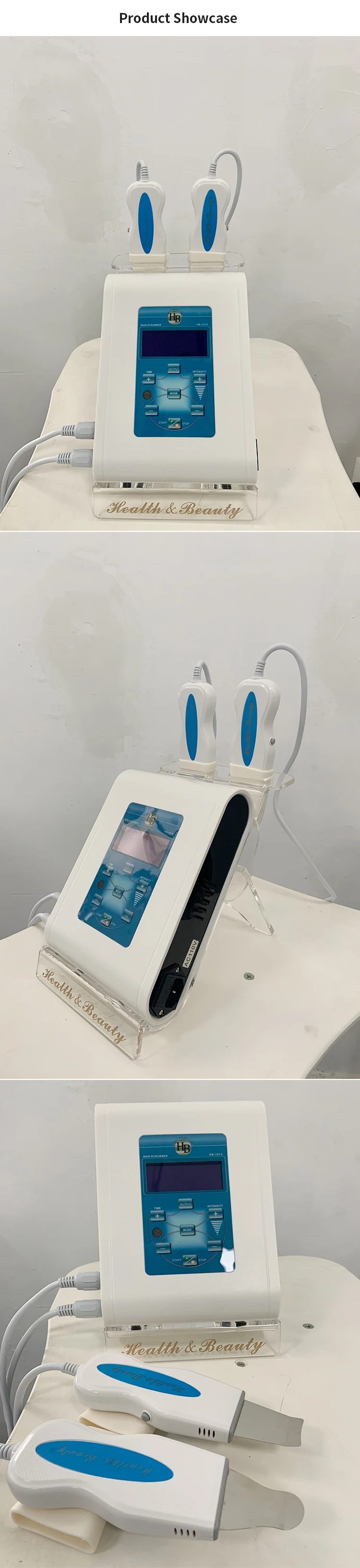 Beauty Personal Care Equipment Pore Cleaning Blackhead Removal Exfoliating Face Scrubber Electric Machine