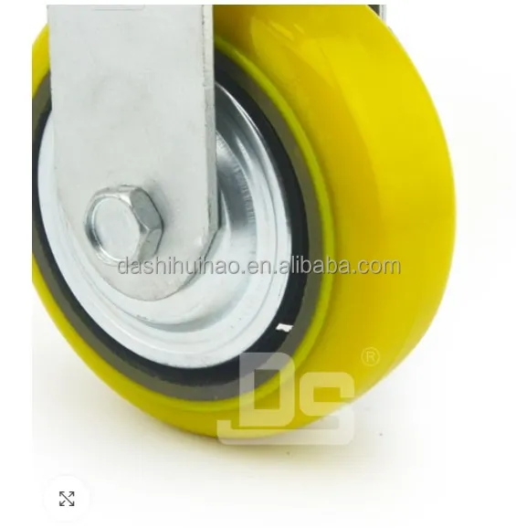 Hot Sale 4 5 6 Inch Casters Heavy Duty Polyurethane Industrial Trolley