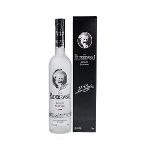 Premium Paderewski Vodka 1,75L Expensive Appearance Glass Bottles Packaging Alcoholic Beverage