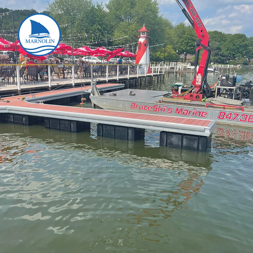 Modular Pontoon Dock Floating Bridge For Sale Swimming Pontoon Floats ...