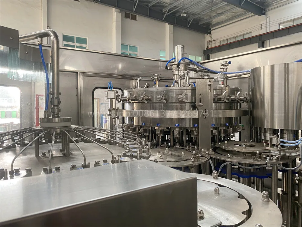 High Quality Coca and Cola Making Machine Heated Hopper Filling Machine Pepsi Cola Filling Production Line
