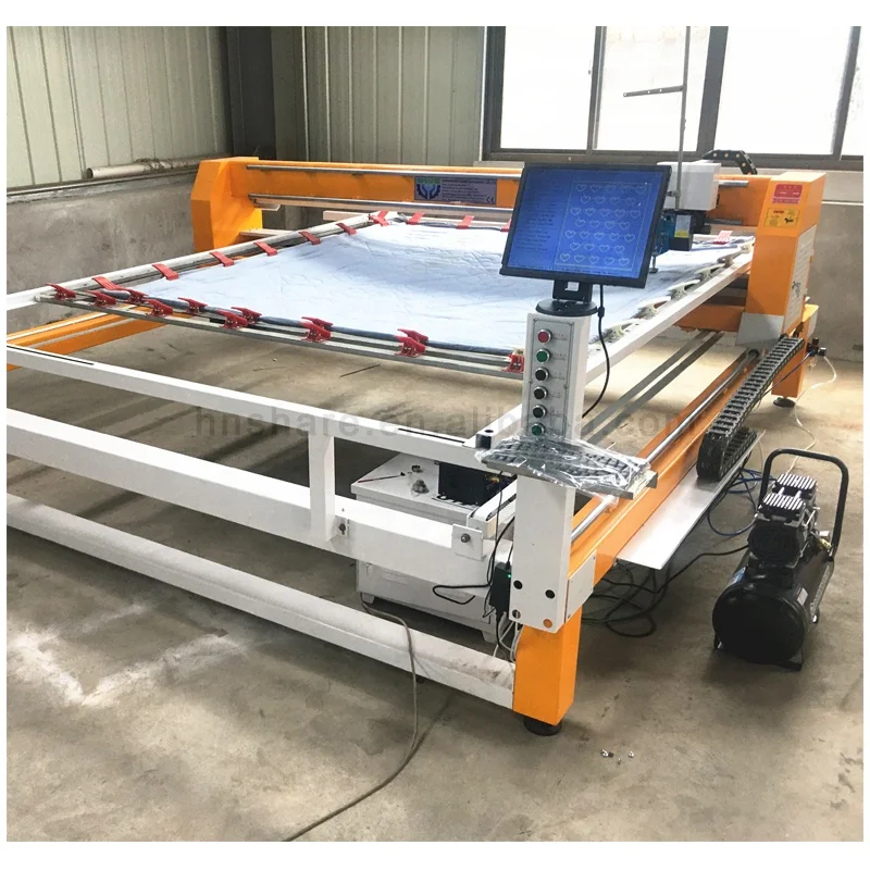 CNC Single Needle Long Arm Ultra Sonic Delta Quilting Cotton Quilt Making Machine for Quilts Machines