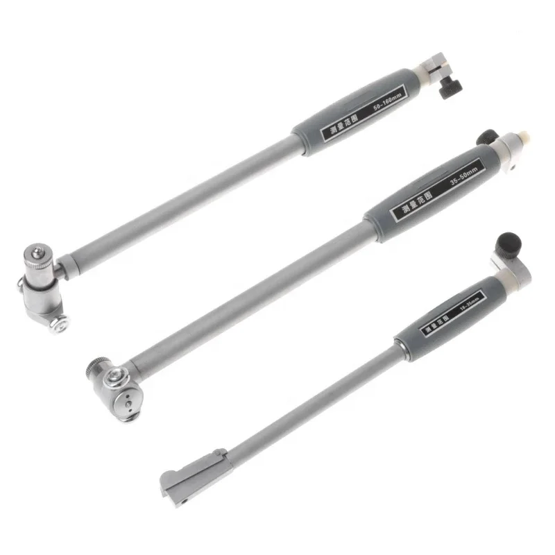 Jauge De Diamètre Intérieur 50-160 Mm Avec 5 Têtes De Mesure - Outil De Métrologie Pour Tournage