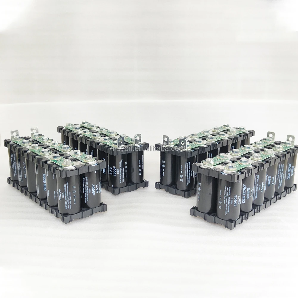 Factory Direct Energy Storage Emergency Start Power Supply 36V 250F Supercapacitor 3V 3000F 3000 Farad Super Capacitor