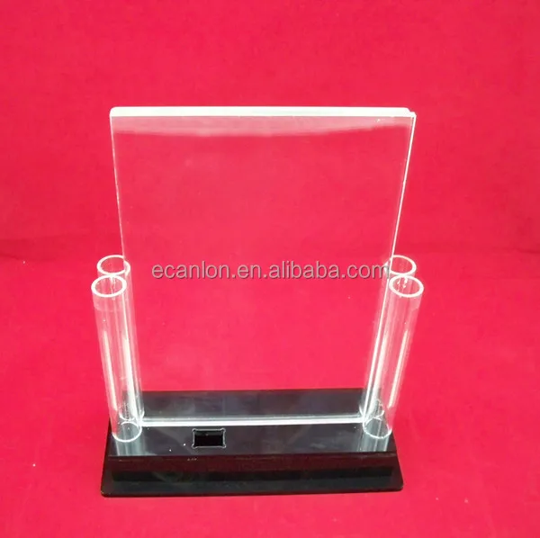 8.5x11 Acrylic Sign Holder Vertical Double-sided Tabletop Sign Holder ...