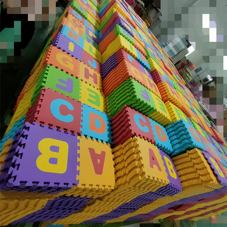 Educational Play Mats Alphabet Number Jigsaw Puzzles