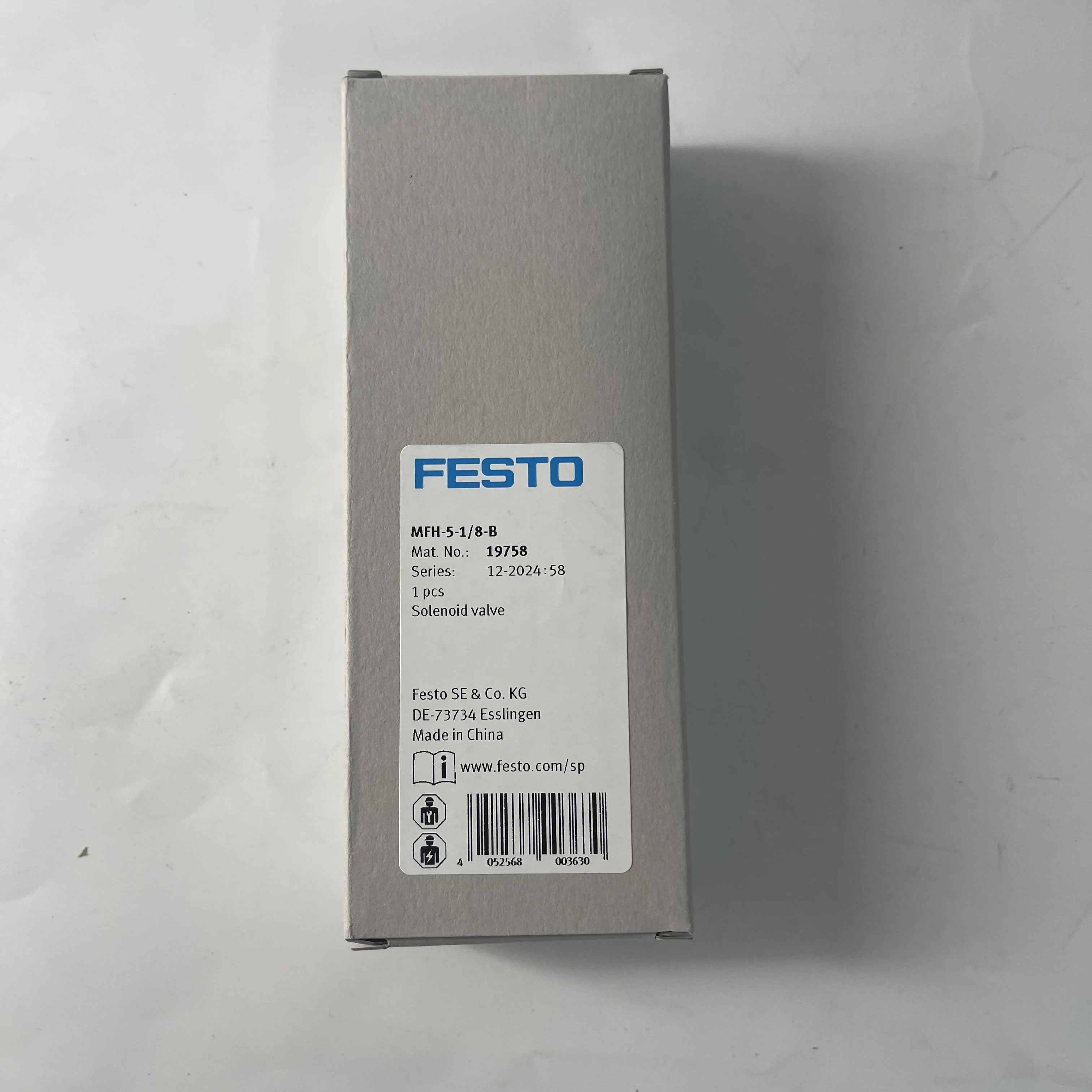 FESTO Solenoid Valve MFH-5-1/8-B