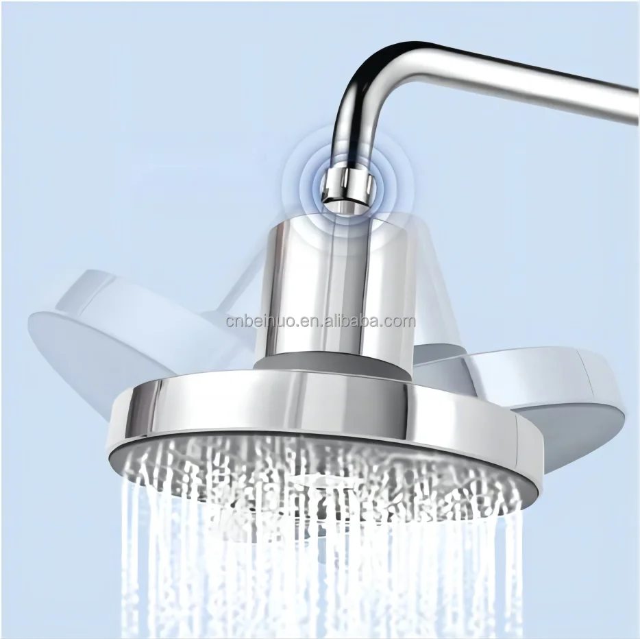 2024 New Design 8 Inch Showerhead With Shower Water Filter System Kdf