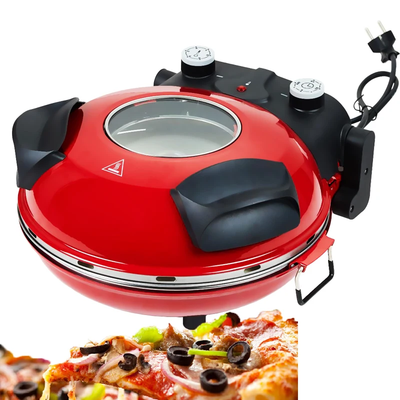 12 inch Electric Pizza Maker 1500w Muti-function Electric Mini Pizza Maker  Pizza Making Machine