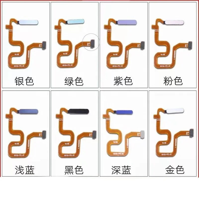 A72 Fingerprint Cable for oppo A93 K7X Fingerprint Button Sensor Flex Cable for OPPO KNGZYF SELL Fast Shipping