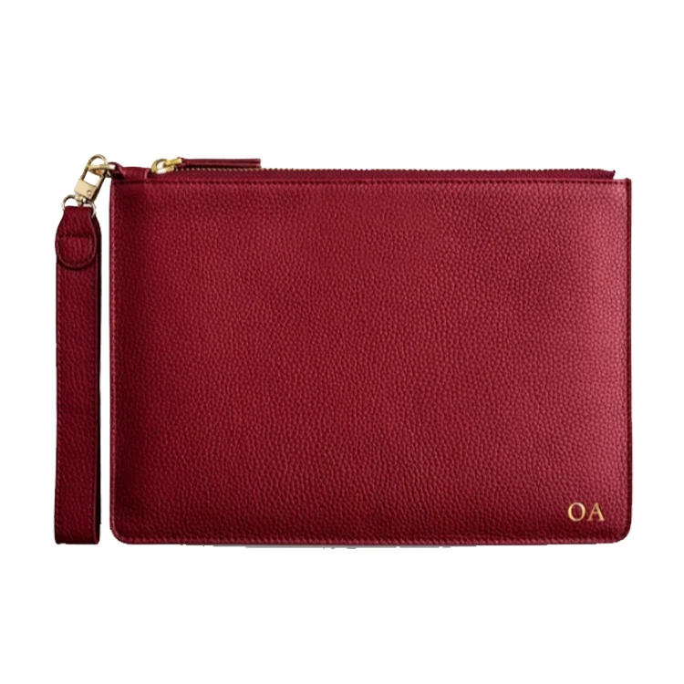 buy burgundy clutch bolsa