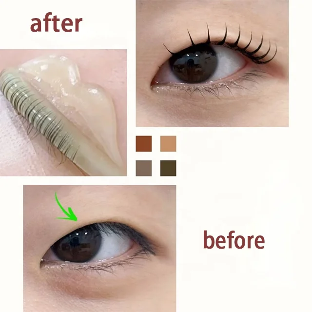Reusable Lash Lift Silicone Rods Glueless Self Sticky Eyelash Shields