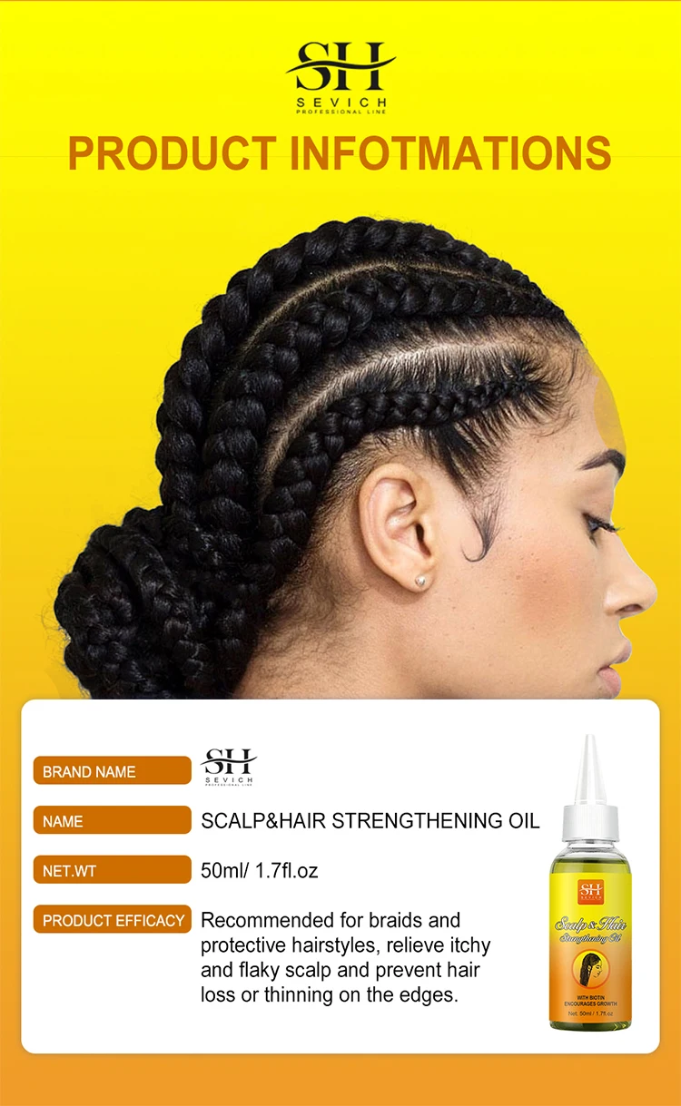 Custom Logo Private Label Natural Scalp Care Oil Moisturize Scalp