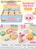 (8.5*5.5cm)Steamer Buns with Facial Expressions