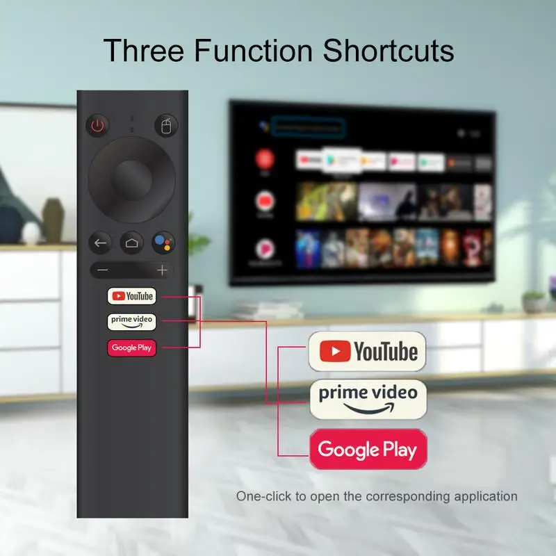 Mecool KM9 Pro KM6 KM1 Android 10.0 TV Box Gyroscope Sensor Remote Mecool V01 Voice Control