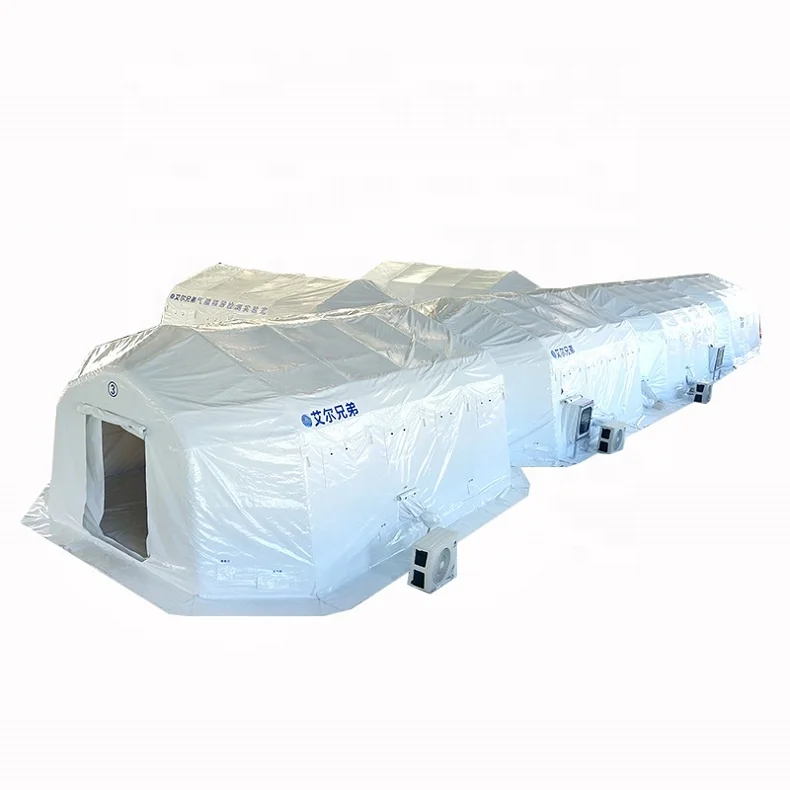 Hot Sale Medical Hospital Inflatable Manufacture Large Double Layer Negative Pressure Outdoor Pvc Pneumatic Tent