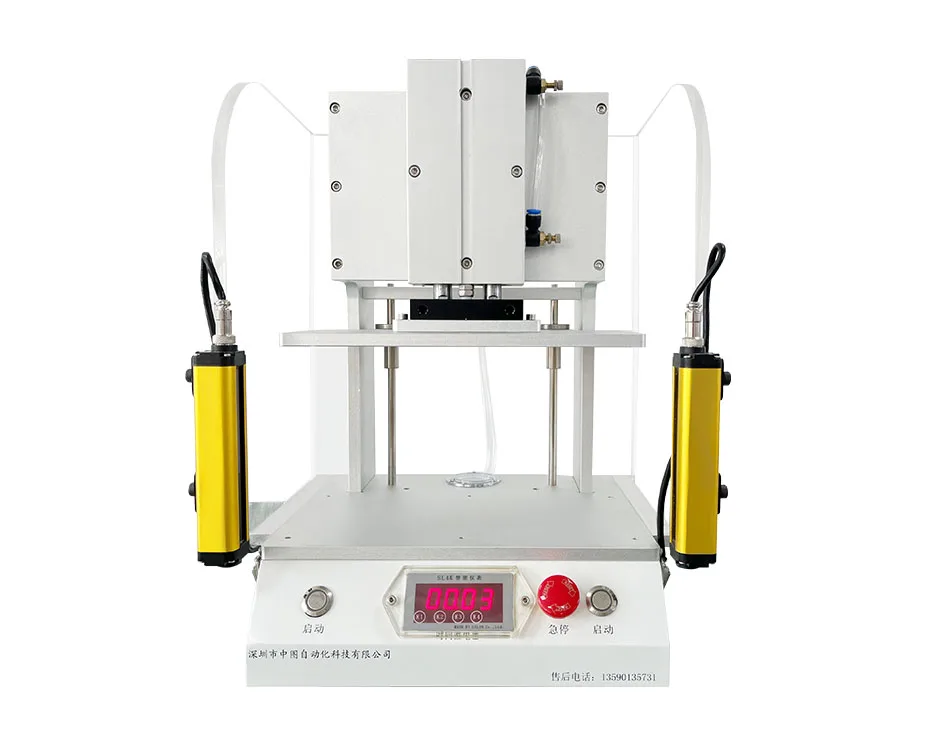 Small Air Press Machine with 1 Year Warranty and 3 Years Core Components Warranty for Mobile Phone Wrist Watch Screen Press Equipment