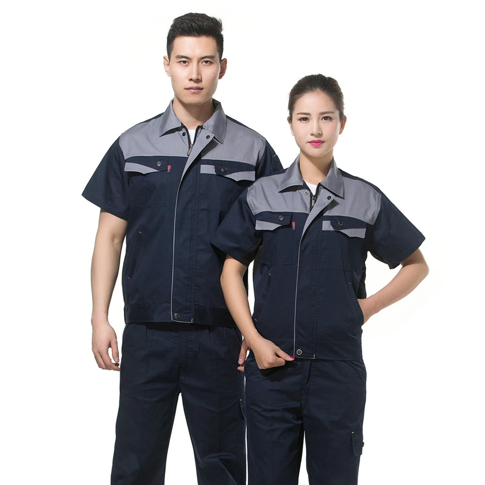Factory Direct Professional Driver Uniform Custom logo Work Clothing for Workers Laborers 4S Shops Overall