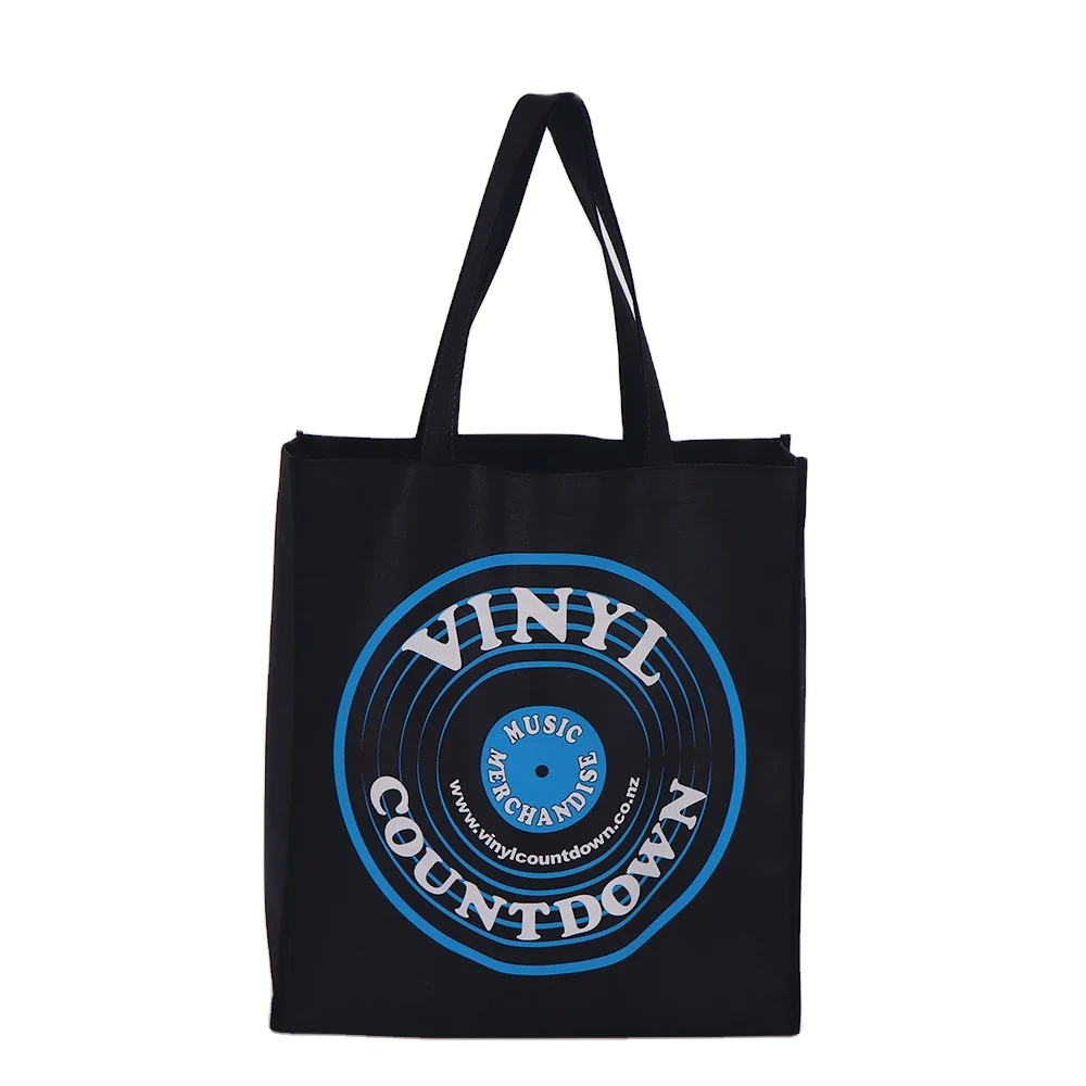 bag with logo print