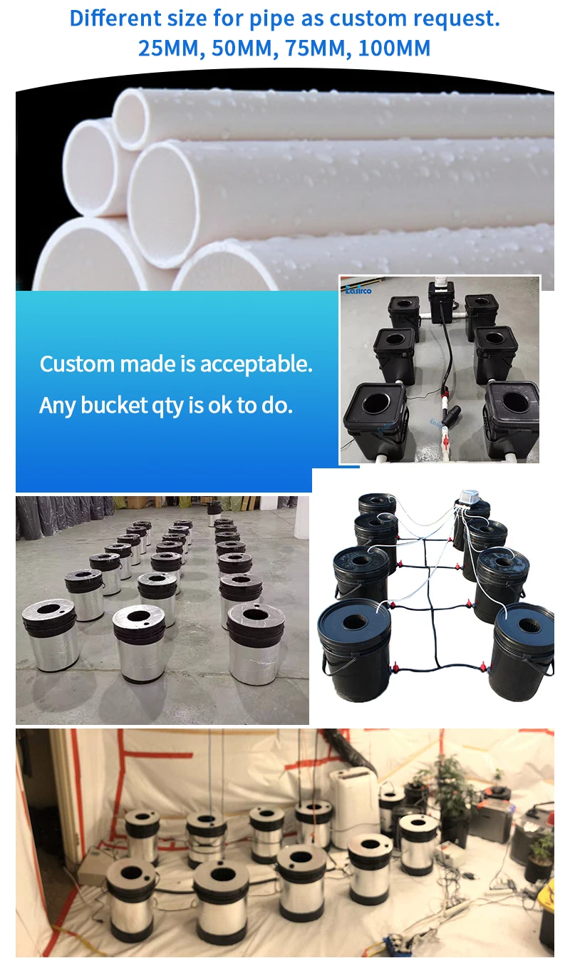 Rdwc Hydroponics System 12 Grow Pot Indoor Hydroponic With Water