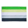 Aromantic Pride flag