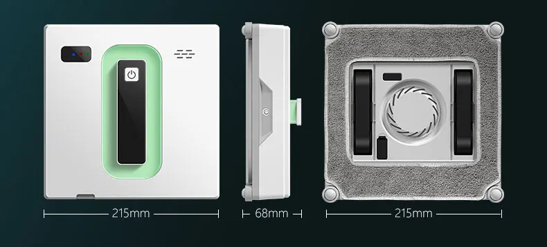 Intelligent Robotic Glass Cleaner with 30-60min Runtime and 1 Year Warranty for High Rise Buildings