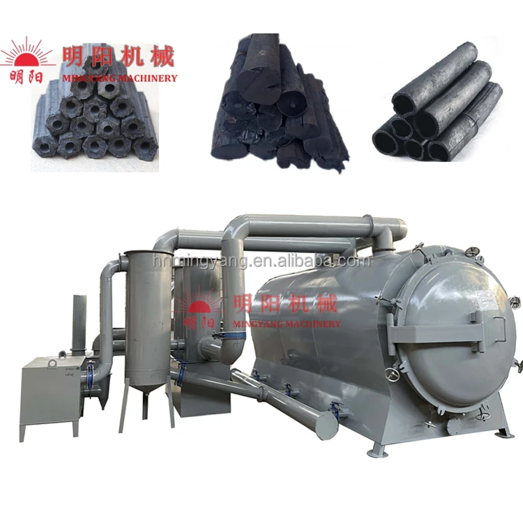Moderate Price Self Ignition Charcoal Wood Making Furnace Bamboo Charcoal Carbonization Oven