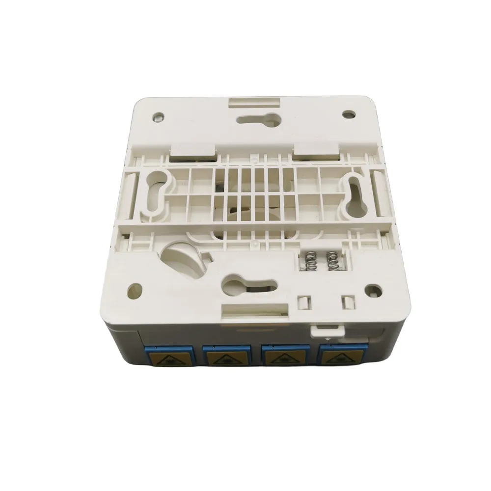 Funk Pto Box Customized Label Optical Termination Box PTO 1, 2 or 4 FO Din Rail Mount