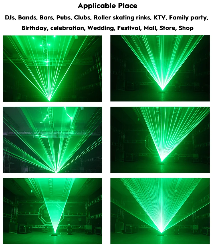 F2 Series APP Control Club DJ Laser Lights Projector Christmas Stage Lights