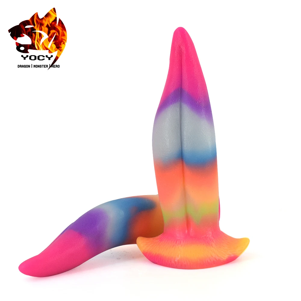 YOCY 8.5 inch Liquid Silicone Flexible Penis Magentus Dragon Tongue adult  Dildos Masturbation sex toys dildo for women| Alibaba.com