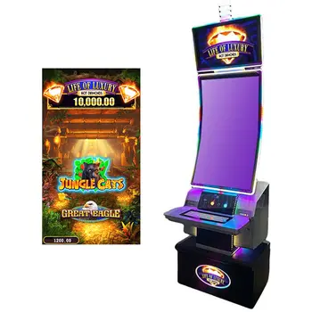 Life of Luxury Hot Diamond 2in1 Vertical Jungle Cat and Great Eagle 2 in 1 Skill Game Board