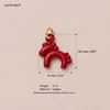 ม้าไม้โคคโคลโม สีแดง
