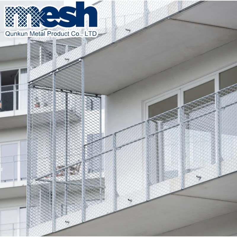 Stainless Steel Wire Rope Mesh Net Rock Fall protection Fence Parrots Enclosure Mesh Stainless Steel Flexible Wire Mesh Netting