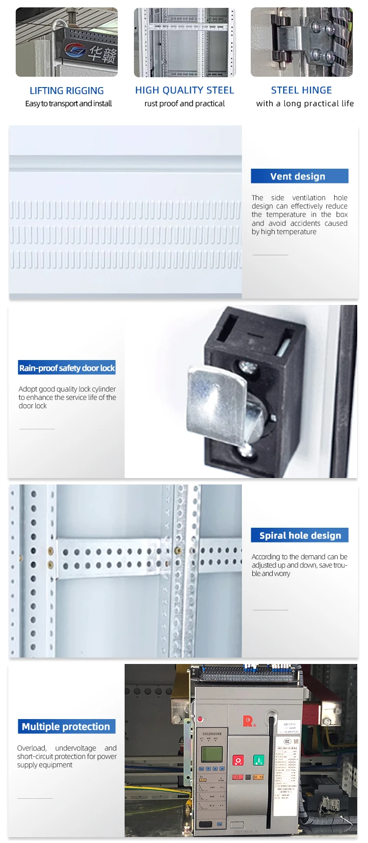 Photovoltaic Junction Box Complete Set Surge Protector Power
