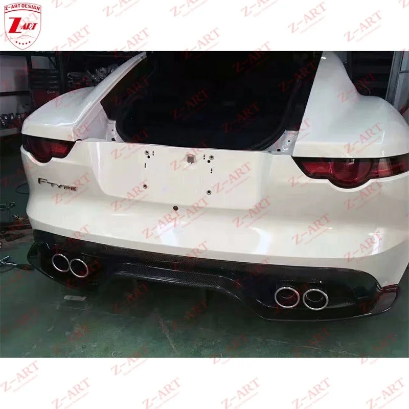 Z-ART F-TYPE Carbon Fiber Body Kit for Jaguar F-Type 2013-2017 Carbon Fiber Tuning Kit for Jaguar F-Type S Retrofit Body Kit
