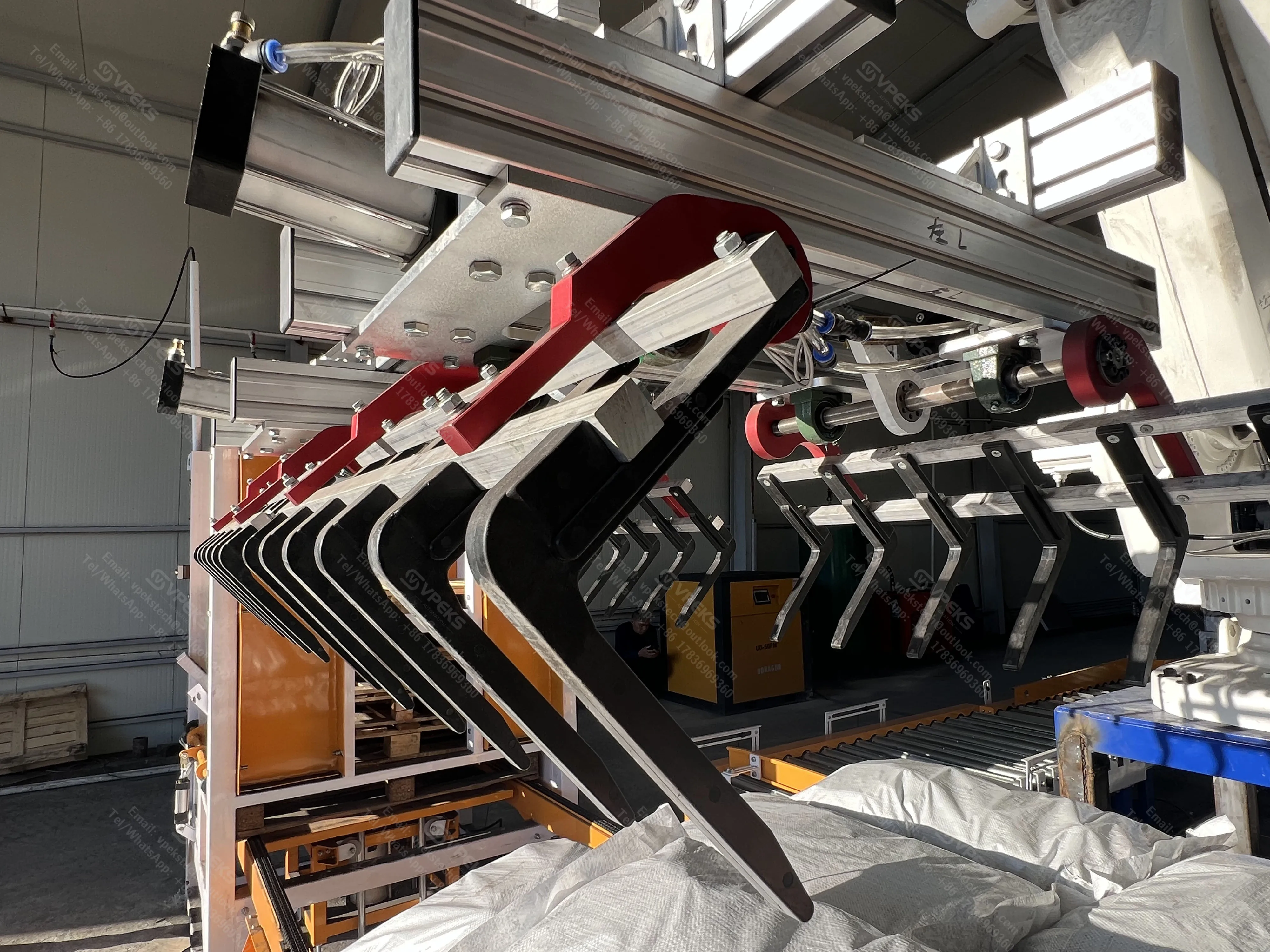 Vpeks Fully Automatic Packing Palletizing Line Pallet Stacking Machine ...