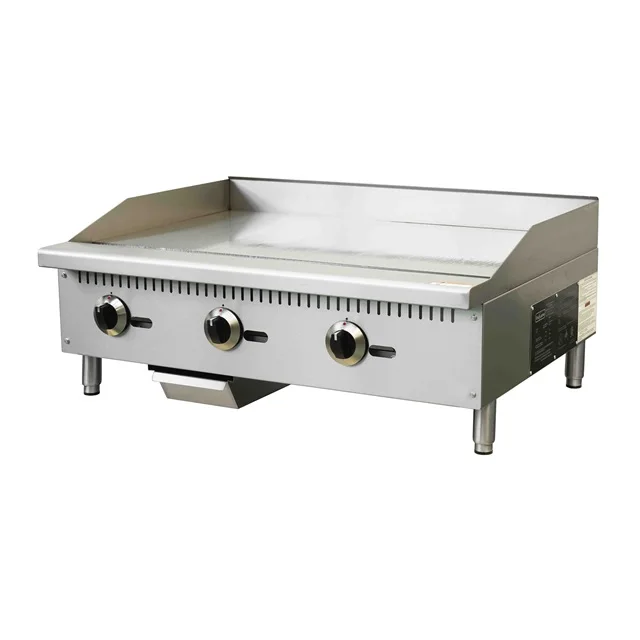 60" Commercial Counter Top Gas Griddle - Buy Table Top Griddle ...