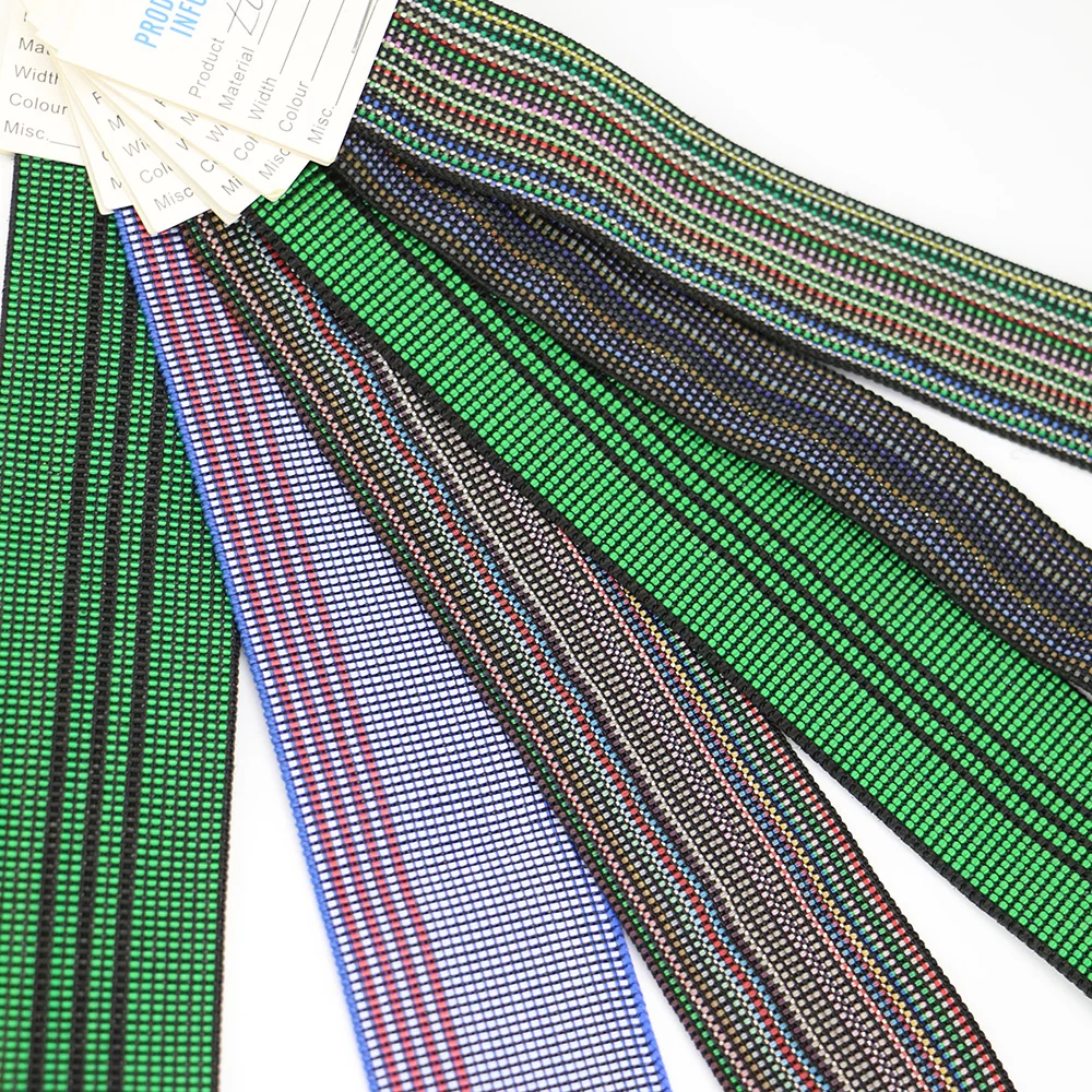High Quality Elastic Sofa Webbing Stretch Latex Band for Furniture Sofa