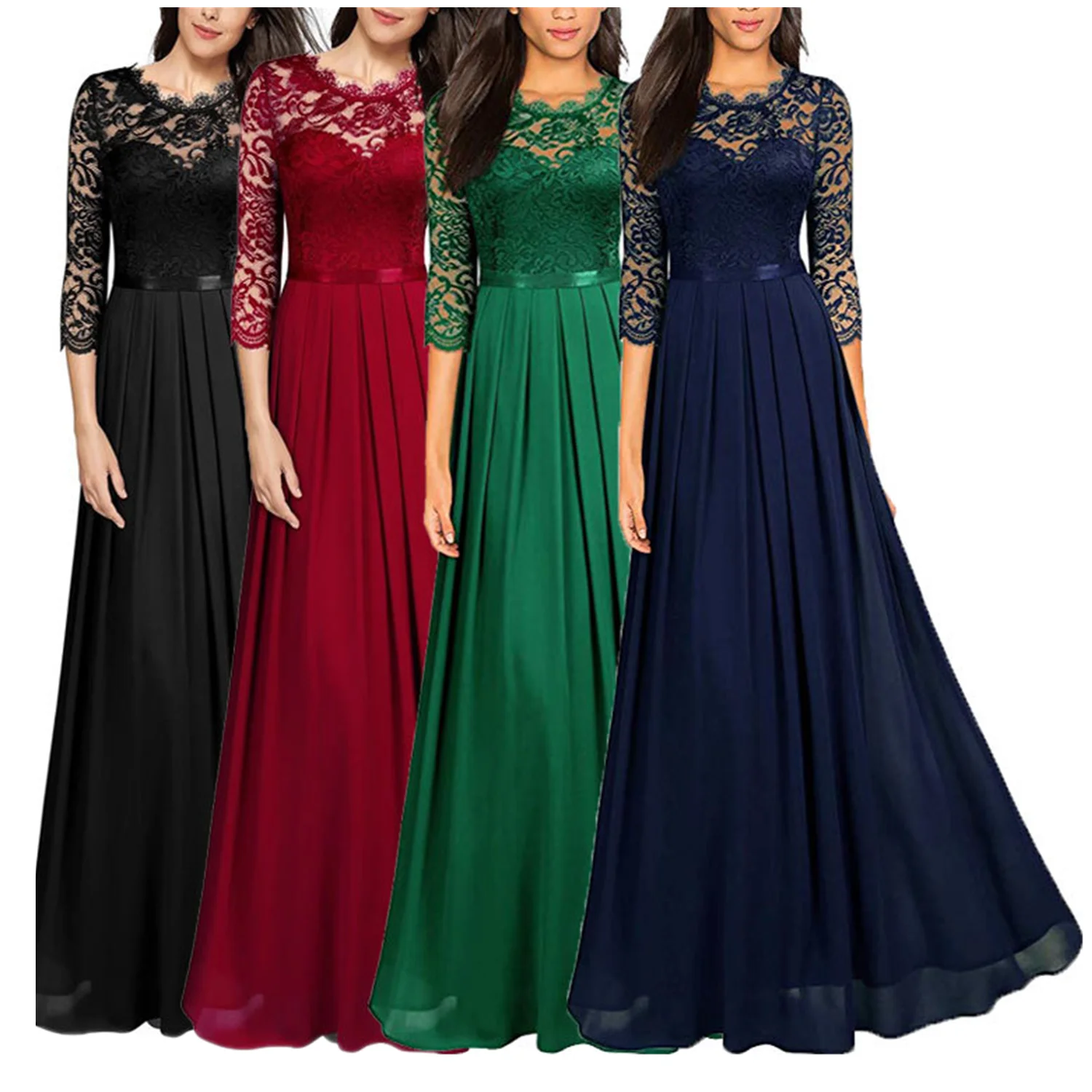 vestidos de fiesta plus sizes