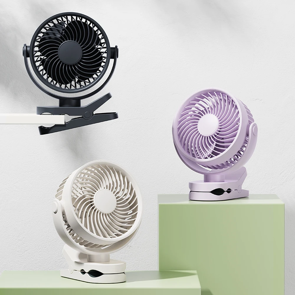 IMYCOO New Arrival Rechargeable Cooling Portable Clip on Mini Fan Custom Logo Personal Electric Small Clip Fan for Summer Korea