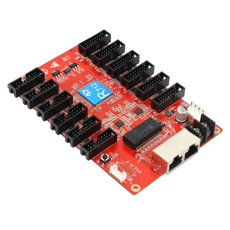 HuiDu Receiving Card Controller HD R712 Support Both Synchronous and Asynchronous Control System Upgrade Instead of HD R512T