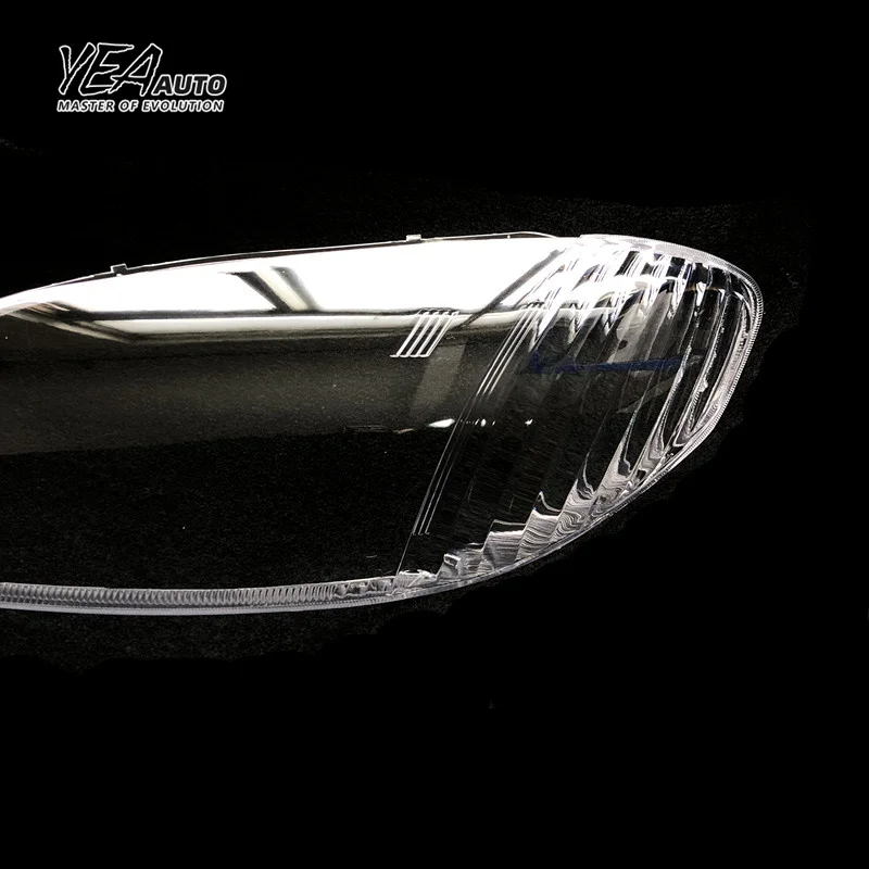 product yea auto car headlight cover lens glass for toyota vios 2003 2004 2005 lens cover pc lampshade clear shell-34