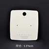 2-hole earring card 5.5*6 (with words);