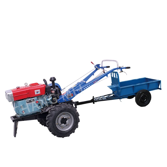 15 PS landwirtschaft licher Lauf traktor 18 PS Zweirad-Walk-Behind