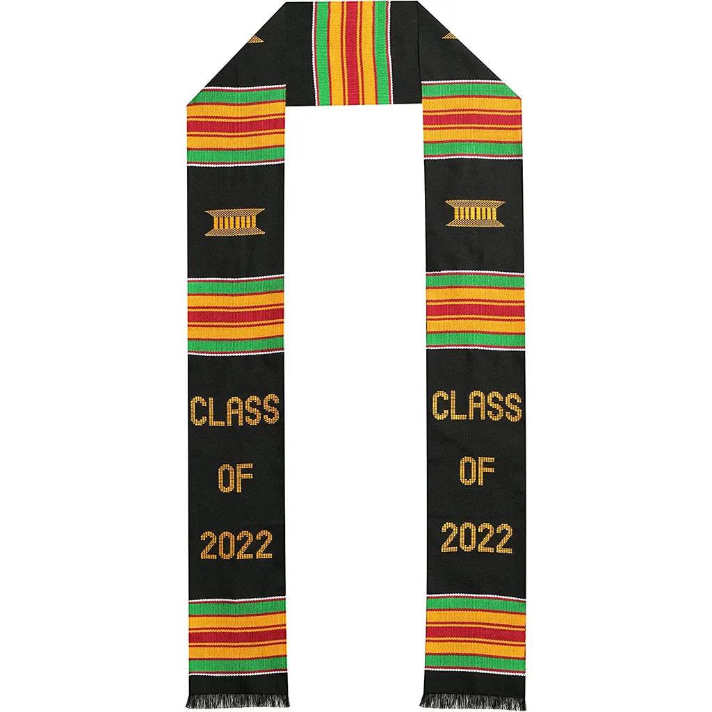 2023 Complicated Digital Printing Design Ribbon Academic Black