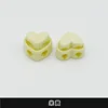 Beige - 14#width about 2cm - heart-shaped