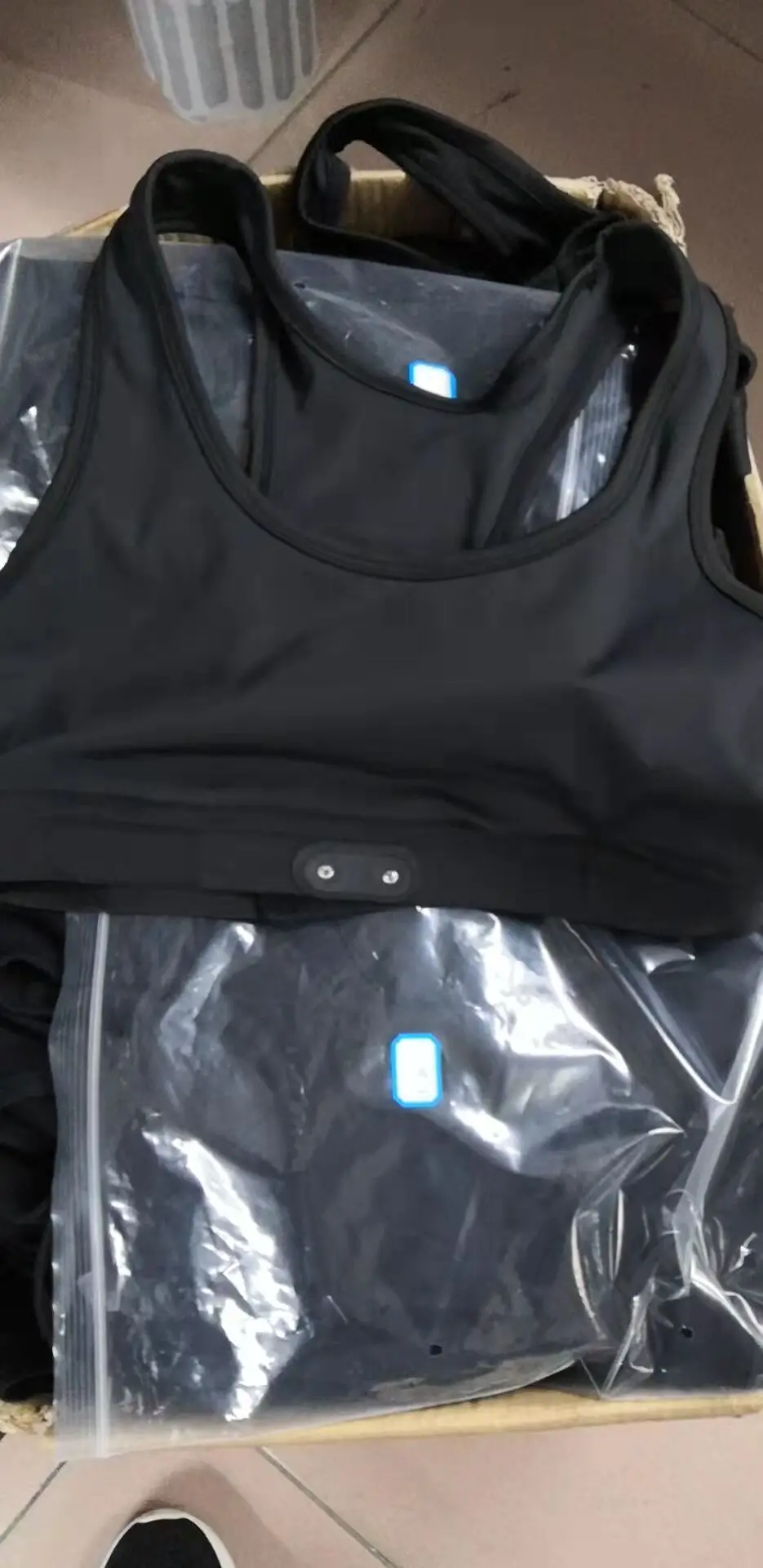 New Design Smart Wear Sensor On Back Professional Athlet Heart Rate